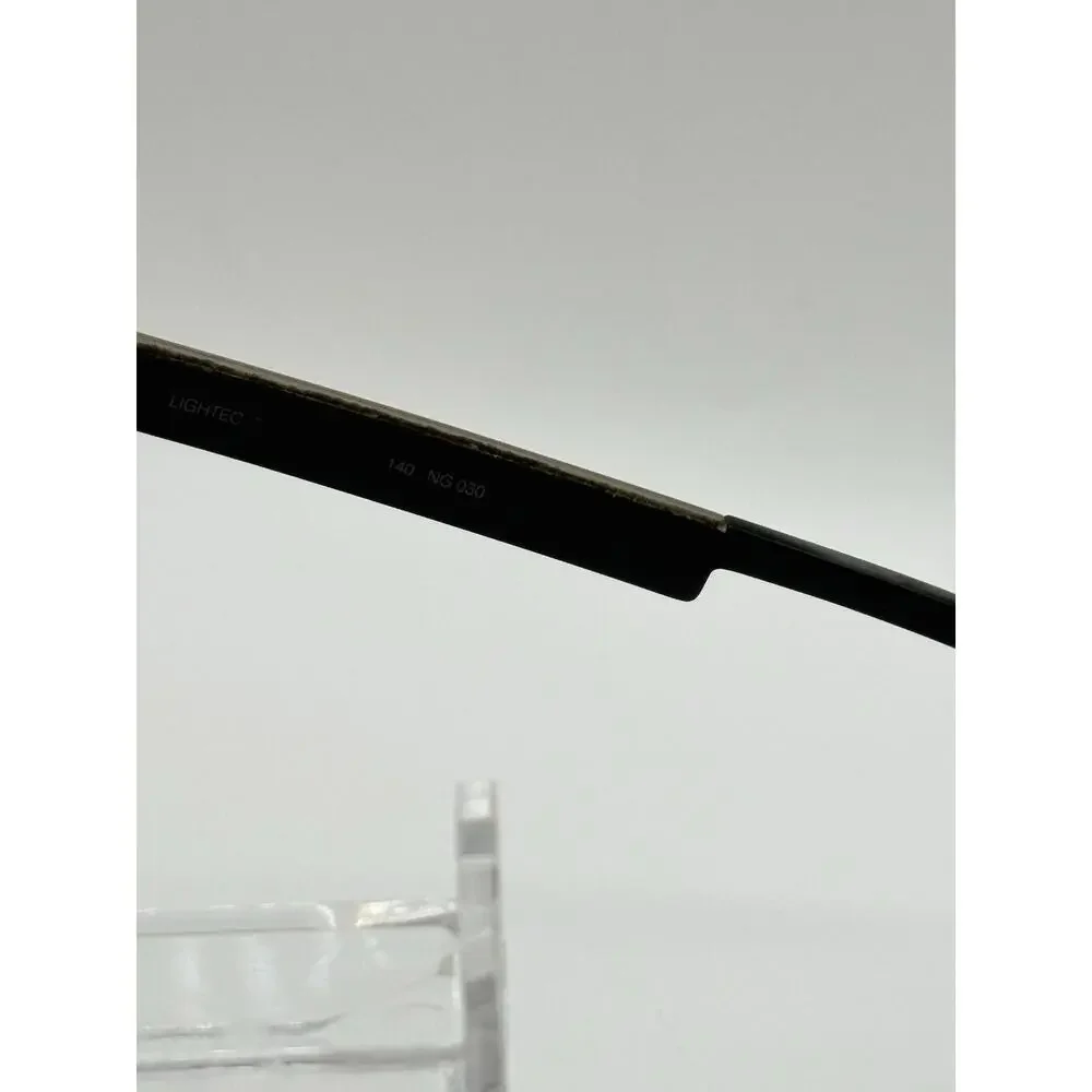 Morel Lightec NG030 Black Titanium Eyeglass Frames 140 France